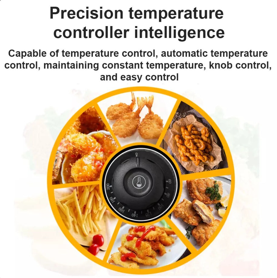 Commercial 10L Fast Electric Deep Fryer Fat Chip Single Tank Stainless Steel UK