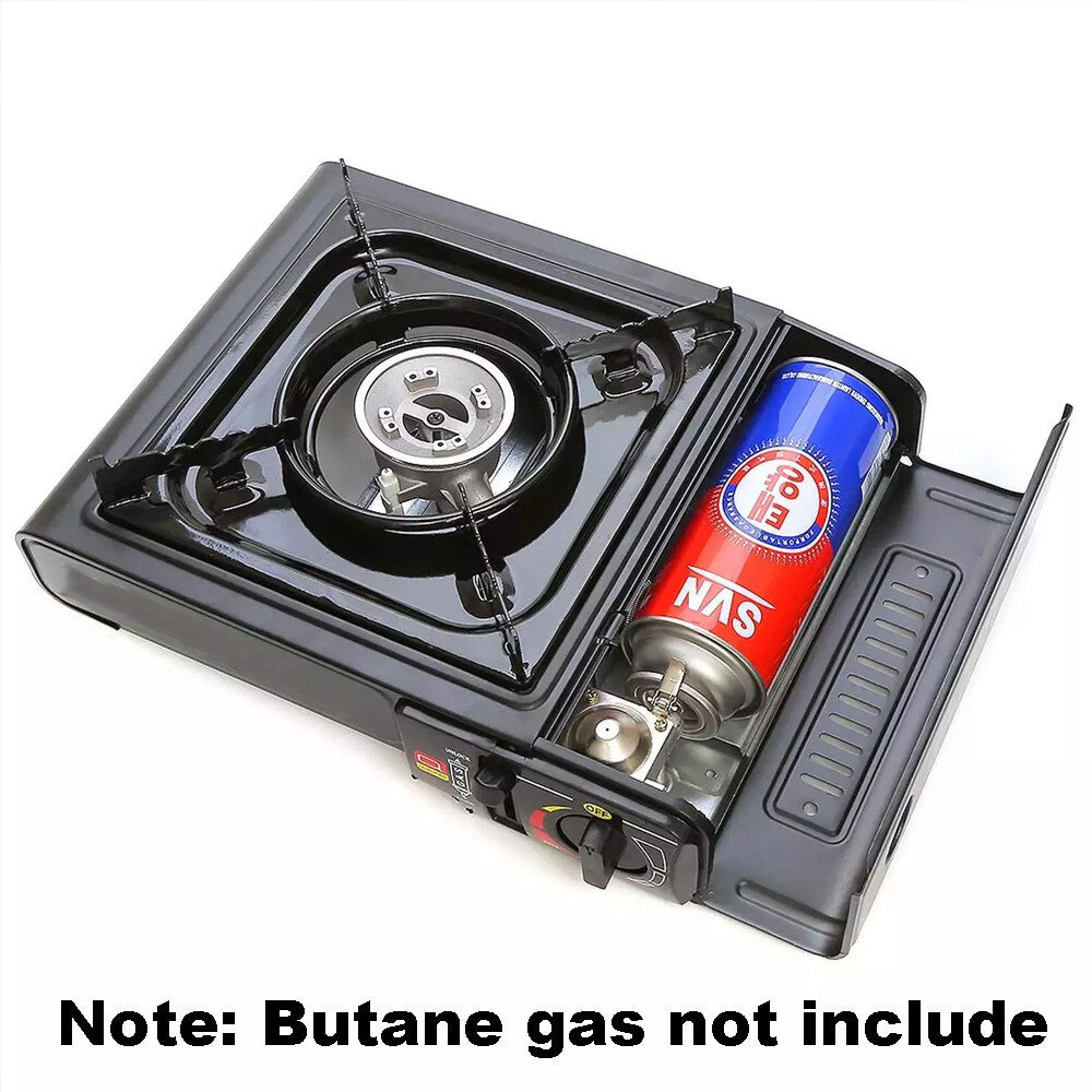 Portable Camping Gas Stove Single Burner Hob BBQ Outdoor Butane Gas Cooker Stove
